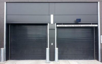 A Rolling Steel Fire Door Secures People & Property